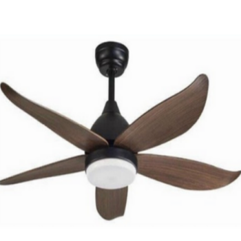 Quạt trần đèn 5 cánh nhựa 1320mm QD-TP-S17-C1-DNH