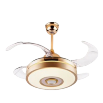 Quạt trần đèn giấu cánh nhựa ABS 1200mm QX-TP-S12-C1-VNH
