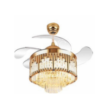 Quạt trần đèn giấu cánh nhựa ABS QX-TP-S61-C1-VNH