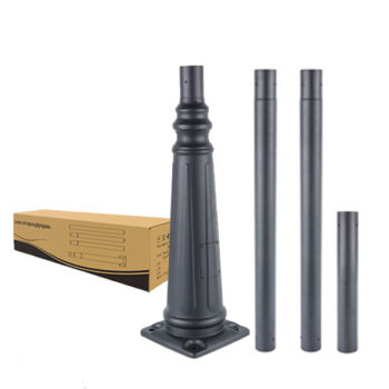 Trụ đèn năng lượng mặt trời giá rẻ tháo ráp đa năng [3m/4m/5m/6m] Rạng Đông mã TRU-D3M-TT