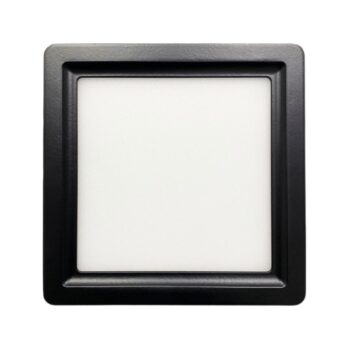 Đèn ốp trần vuông viền lõm mẫu OT-SA-OV11-18W-225-MM-DM-DIM-Vỏ đen | Saco
