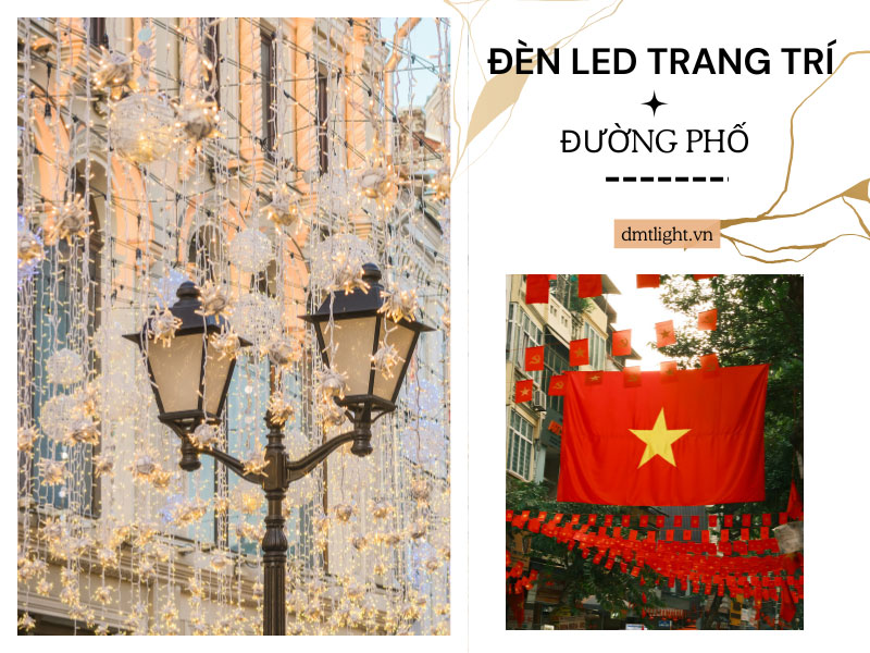 Tổng hợp những mẫu đèn LED trang trí đường phố phổ biến 2026