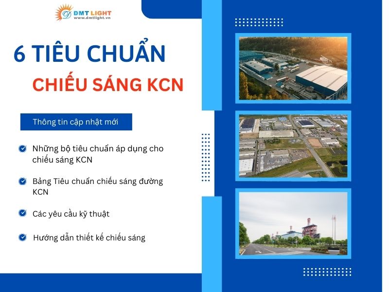 tiêu chuẩn chiếu sáng đường khu công nghiệp